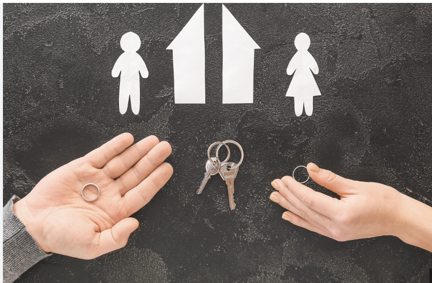 Divorce and living trust California 2026