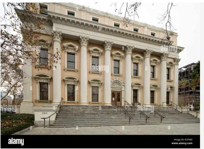 Santa Clara County Superior Court - Downtown Superior Court at 191 N First Street San Jose where all probate cases are filed