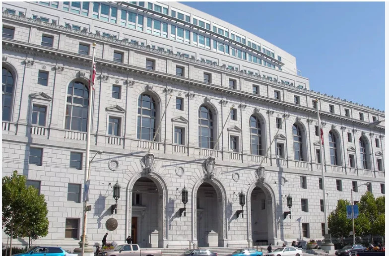 San Francisco Civic Center Courthouse at 400 McAllister Street - SF Probate Division